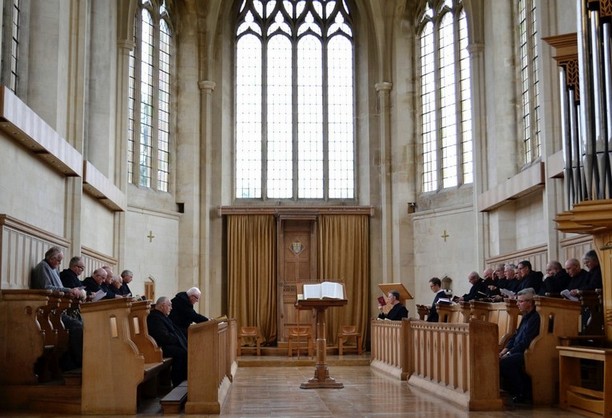 Choir at Douai Abbey