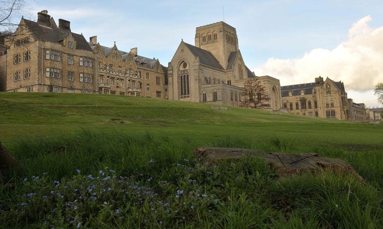 View of Ampleforth Abbey 