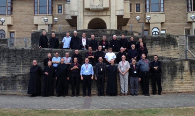 Cardinal Omella, Clergy of Barcelona and community of Ampleforth