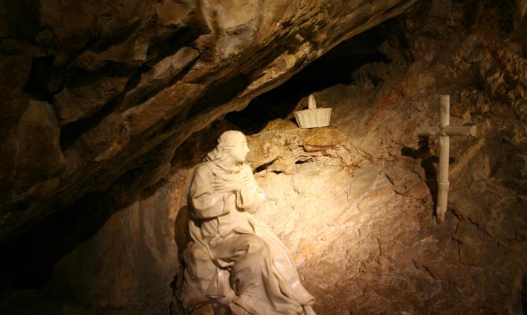 St Benedict's cave at Subiaco