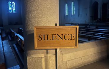 Silence in Abbey Church